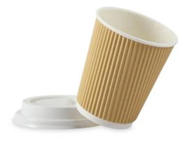 Corrugated Non-slip Paper Cups Corrugated Non-slip Paper Cups